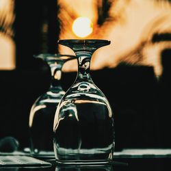 Close-up of drink on table