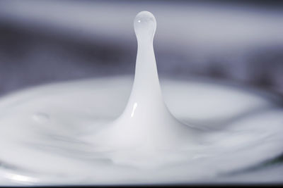 Close-up of water in glass