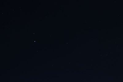 Full frame shot of sky at night