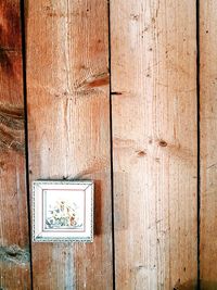 Full frame shot of wooden wall