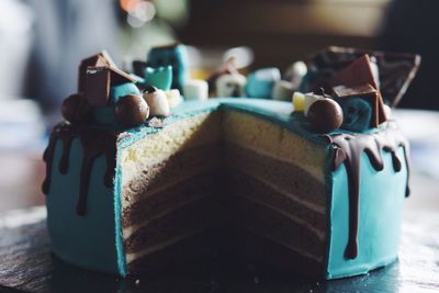 Close-up of cake