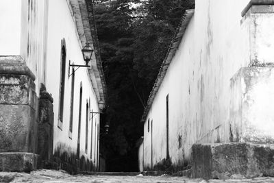 View of abandoned building