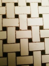 Full frame shot of tiled floor