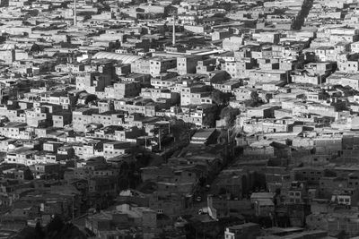 Aerial view of townscape