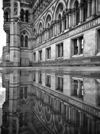 Low angle view of historical building