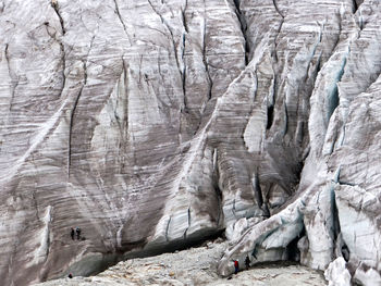 Full frame shot of rock formations