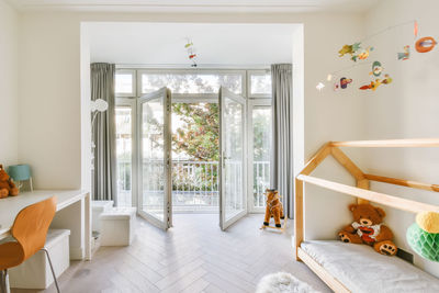 Interior of kids bedroom