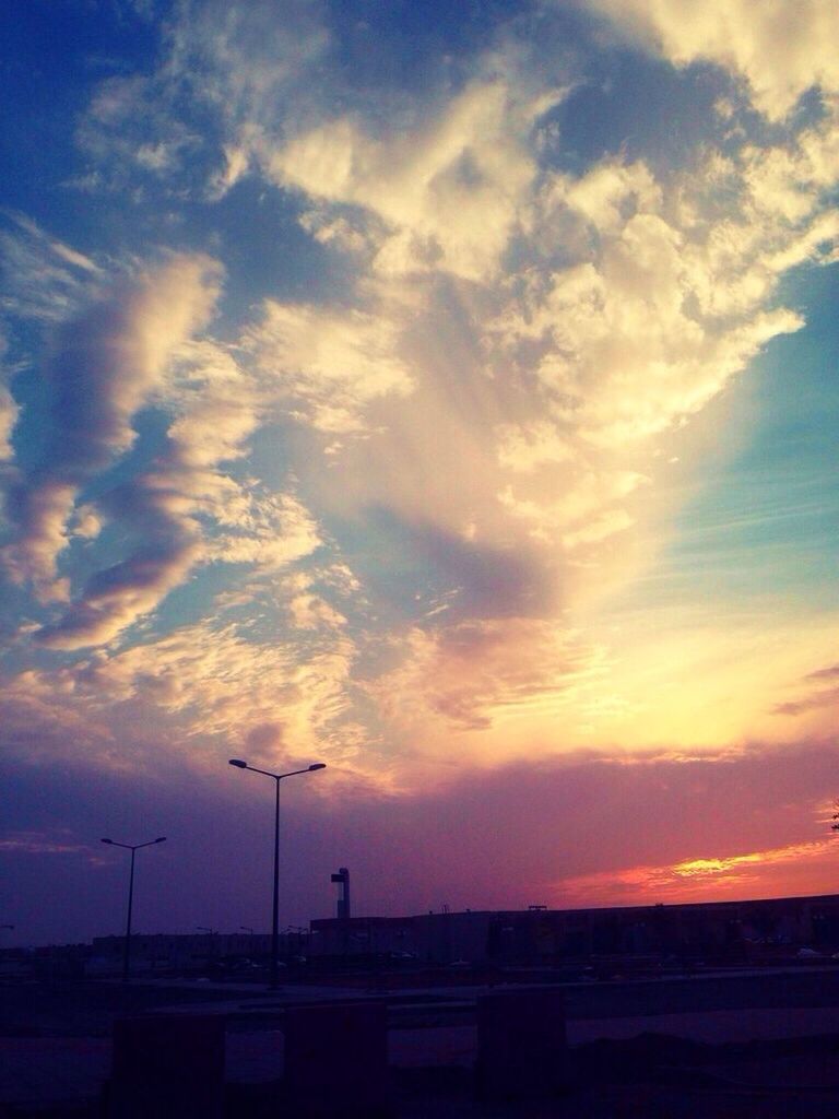 sunset, silhouette, sky, orange color, scenics, beauty in nature, tranquility, cloud - sky, tranquil scene, nature, dramatic sky, landscape, idyllic, cloud, dusk, low angle view, outdoors, dark, no people, cloudy