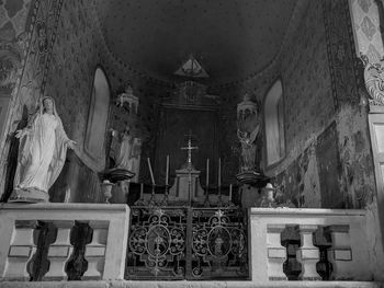 Statue in temple