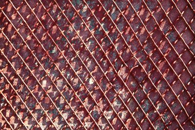 Full frame shot of chainlink fence