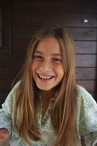 Portrait of smiling girl