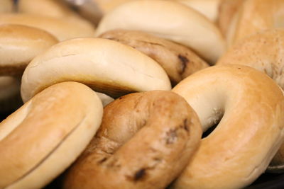 Full frame shot of breads