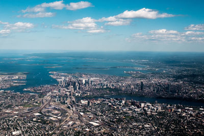 Aerial view of cityscape