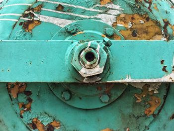 Full frame shot of rusty metal