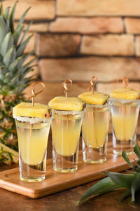  double shots of tropical tequila with pineapple juice. this going to be a great party