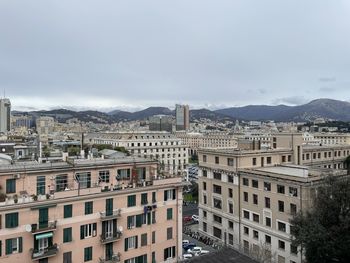 Cityscape against sky