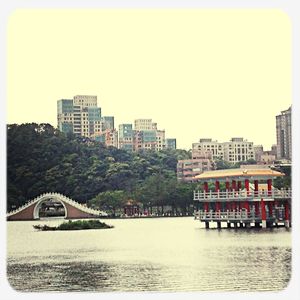 River with buildings in background