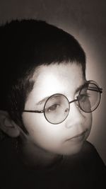 Close-up portrait of girl