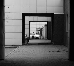 People sitting in office building