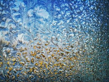 Full frame shot of blue water