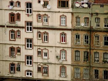 Full frame shot of residential building