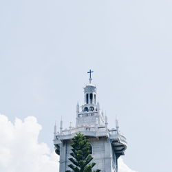 Low angle view of building against sky