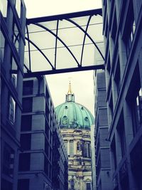 Low angle view of building against sky