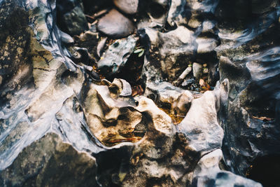 Full frame shot of rocks