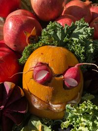 Close-up of pumpkin
