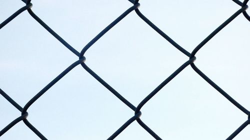 Full frame shot of chainlink fence