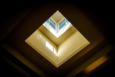Low angle view of ceiling in building