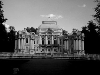 Facade of historical building