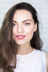 Portrait of a smiling young woman