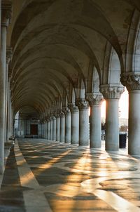 Interior of historic building