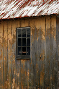 Window of house