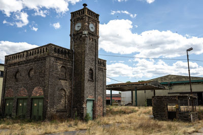 View of old building against sky