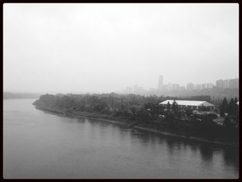 Scenic view of river