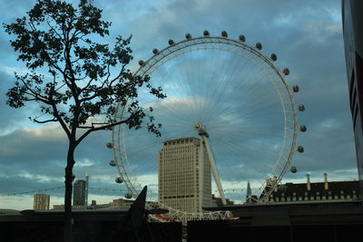 Ferris wheel against sky