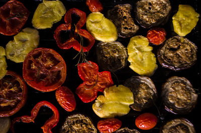 Full frame shot of fruits