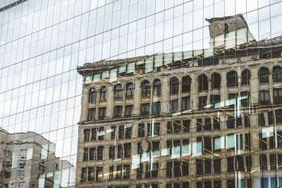 Low angle view of modern building