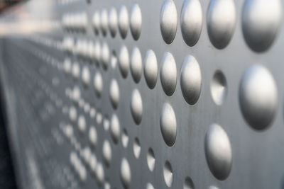 Full frame shot of metal grate