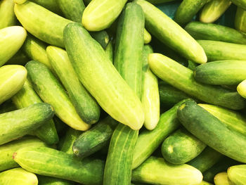 Full frame shot of vegetables for sale in market