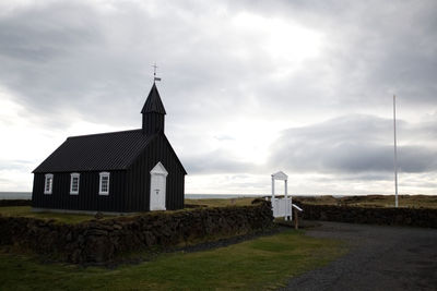 Church against sky