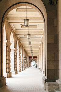 Corridor of building