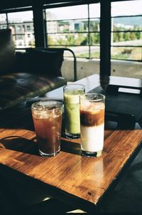 Close-up of drink on table