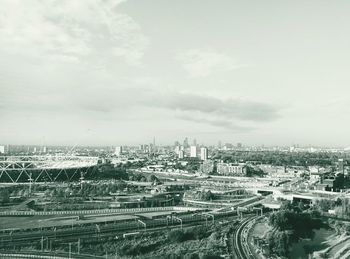 Aerial view of cityscape