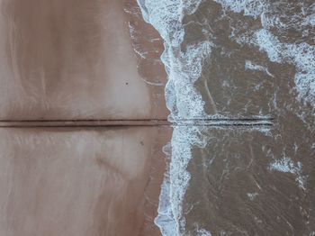 Aerial view of beach