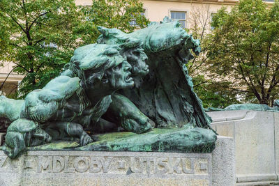 Close-up of statue