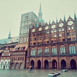 Facade of building