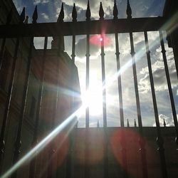 Low angle view of building against sky